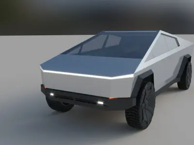 Tesla Cybertruck 2019 3D model