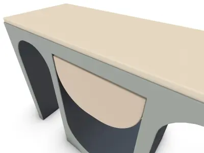 Console Table 3D model