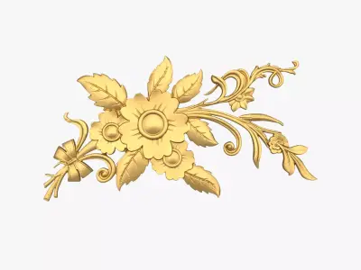 Classic decor ornament 264 3D model