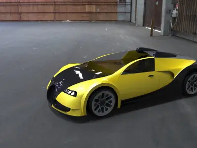 Bugatti veyron 3D model