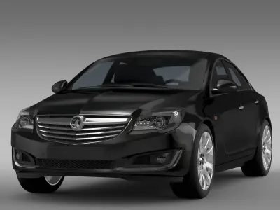 Vauxhall Insignia Turbo 2015 3D model