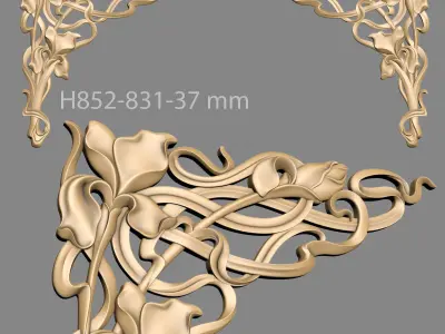 BED luxury for CNC router 3D model