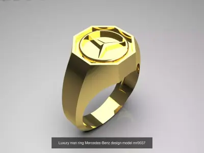 Mercedes Benz Motif Collection 3D Model Pack