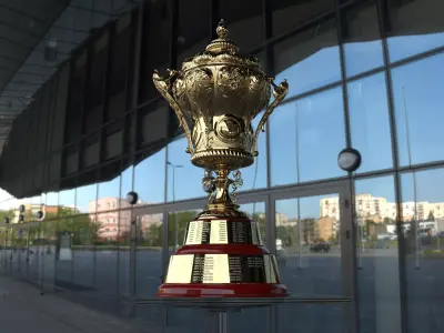 Formula1 British GP Royal Automobile Club trophy- PBR- Printable 3D model