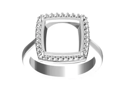 Wedding ring 3D print model 3D print model