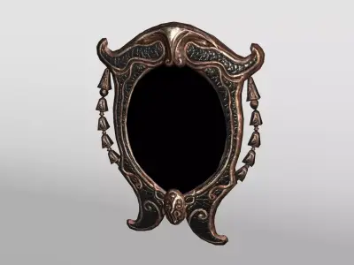 Tassel Frame Low-poly 3D model