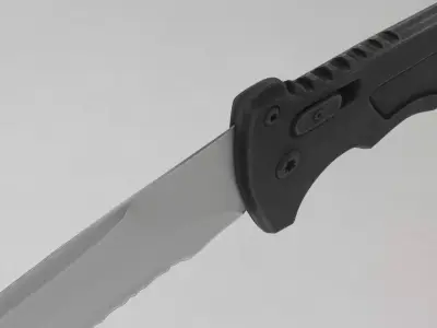knife 3d model folding pocket 3D model