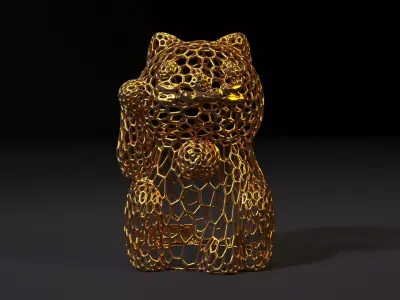 Lucky Cat 3D print model