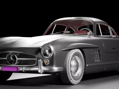 Benz SL300 3D model
