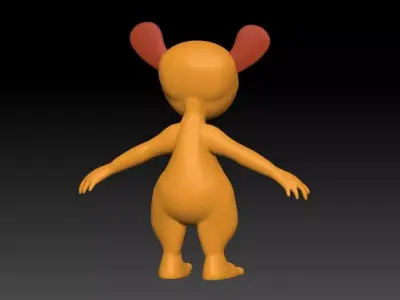 Baby Tiger 3d model 3D model