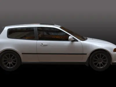 Civic EG6 BEST EVERY MODEL 3D model