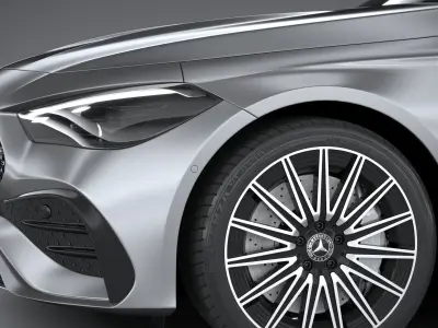 Mercedes-Benz CLE Coupe 2024 3D model