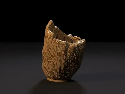 Baby Groot Planter 3D print model