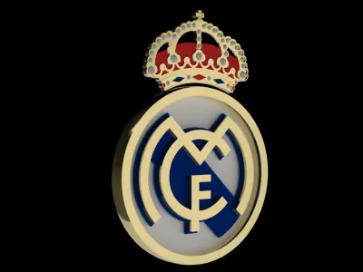 Real Madrid Escudo 3D model