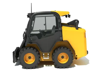Skid Steer Loader 3D model