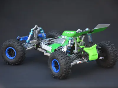RC CAR CHASSIS DESIGN of YouTube Project 3D print model