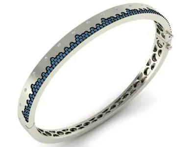 DIAMOND BRACELET 3D print model order