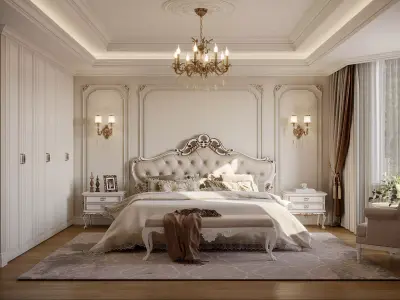  Bedroom interior 64 3D model