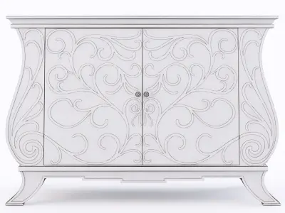 Roberto Ventura W114 chest of drawers 3D model