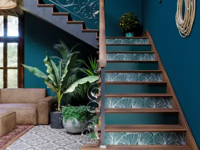 Interior Scene Cinema 4D Corona Render 3D model