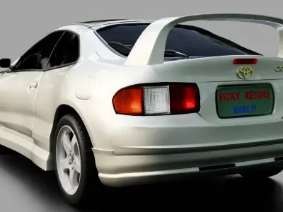 Toyota Celica Gt4 3D model