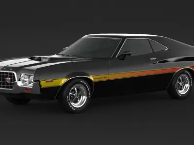 Ford Gran Torino Sport 3D model