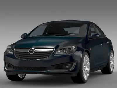 Opel Insignia ECOFlex 2015 3D model