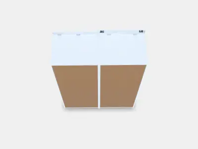 PAX - GRIMO Wardrobe 5 Low-poly 3D model