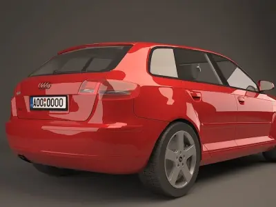 Audi A3 3D model