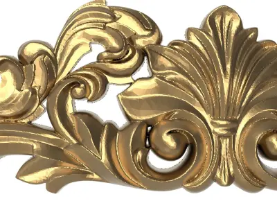  decorative pattern ready for 3D printing 3D model 55