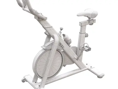 Exercise bike 3D model buy