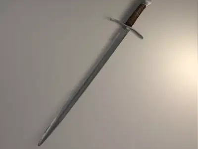 Medieval Sword Design 3D model