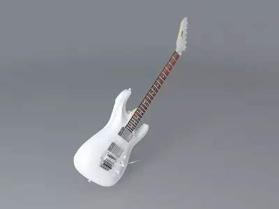 ESP custom shop guitar Free 3D model