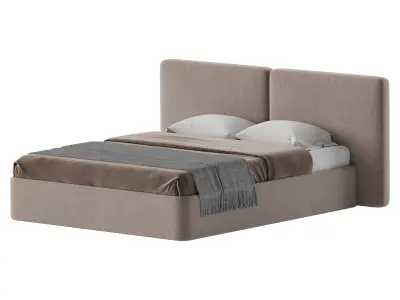 Tadao Bed With Compartment 3D model