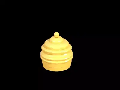 Finial beehive Free 3D print model