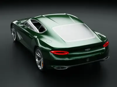 Bentley EXP 10 Speed 6 Low-poly 3D model