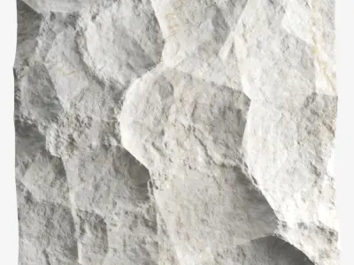 140-RockPanel sandstone wall art 3D model