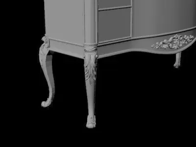 dressing table 3D model buy