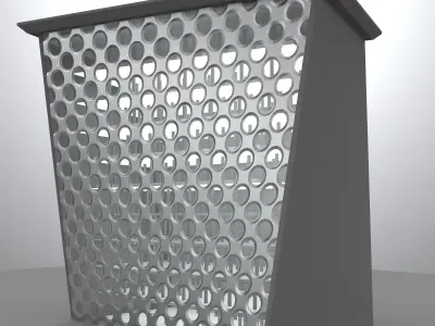 10 story twisted modern high rise contemporary design 3D model