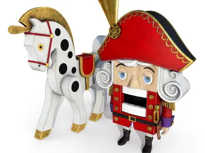 Nutcracker 3D model