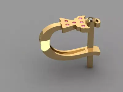 Earrings - Children 3D print model buy
