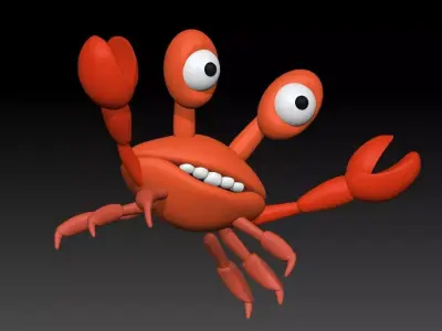 Crab 3D Model  3D model