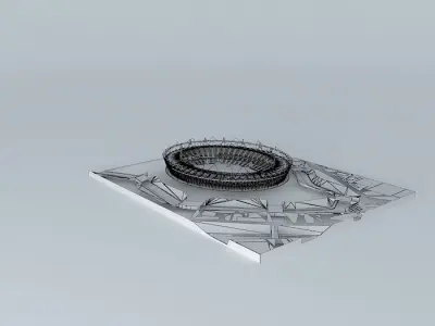 2012 Olympic Stadium Free 3D model