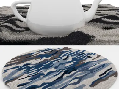 Rugs No 857 Low-poly 3D model