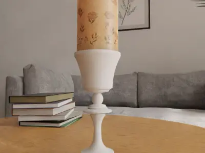 candle holder 011 3D print model