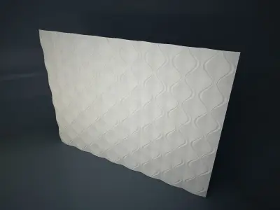 01 PAVERS PATTERN WALL 3D model