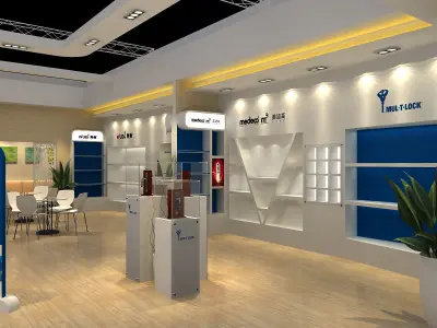 Exhibition - Area - 15X7 3DMAX2009-06 3D model