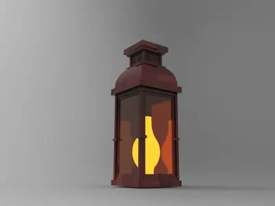 lantern V 3D model