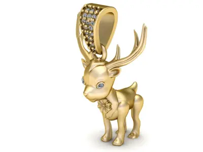 SNOOPY CATOON PENDANT 3D PRINTABLE MODEL  3D print model