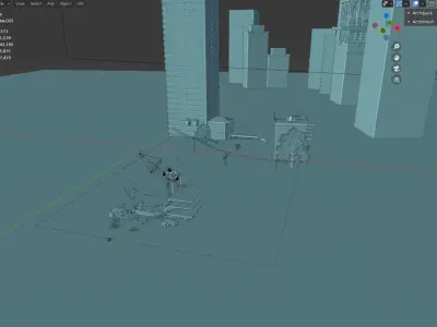 Walking house  Post apocalyptic Free 3D model